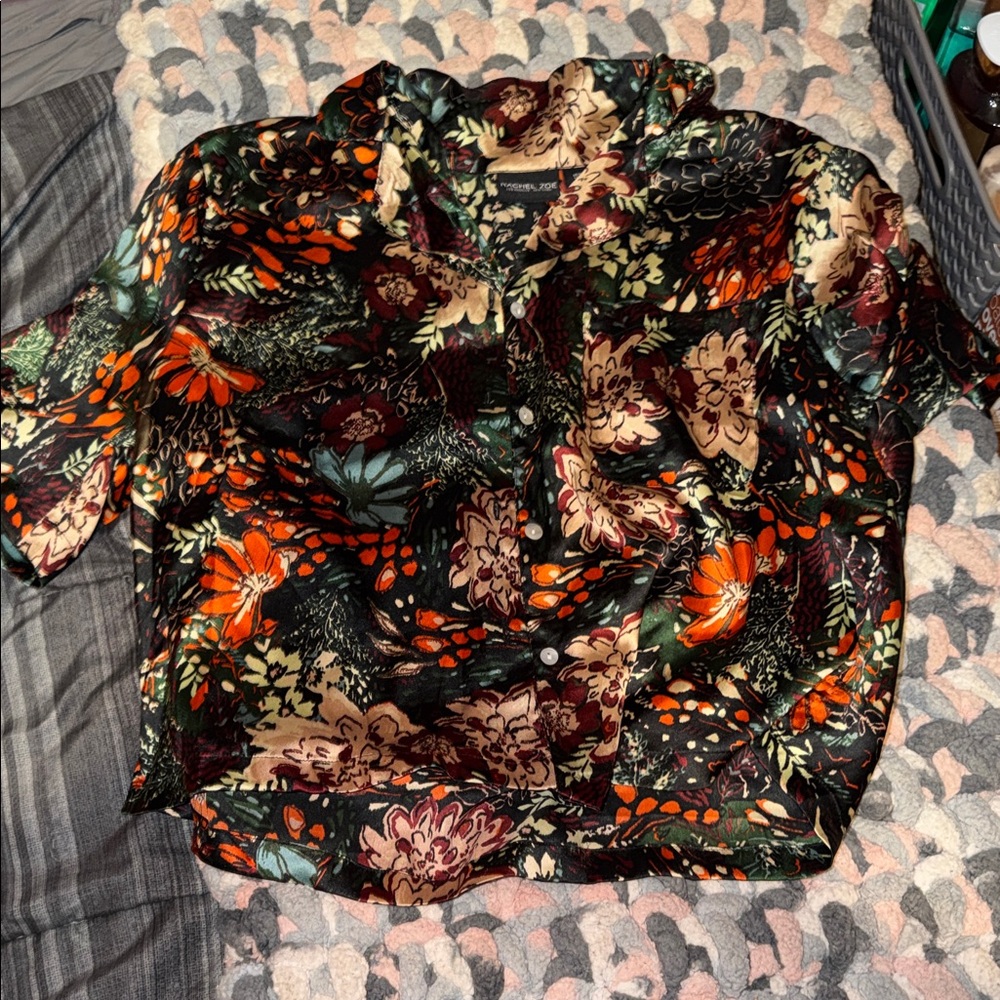 ⚠️Floral Multicolor PJ Women's Top